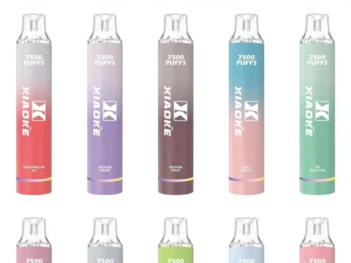 🔥梟客7500口一次性電子煙🔥 發光梟客7500口大容量拋棄式電子煙 | 吸入時 亮彩色跑馬燈 | 台灣現貨供應  | 711 貨到付款【滿十送一】