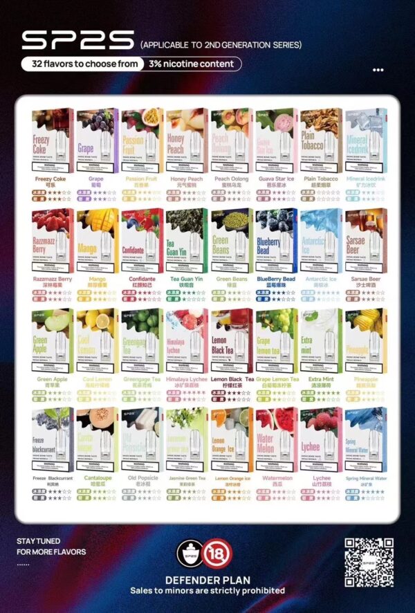 微信图片_20240925235758.jpg SP2S煙彈一代通用 / 3顆入 / 不用我說的銷冠【滿十送SP主機】