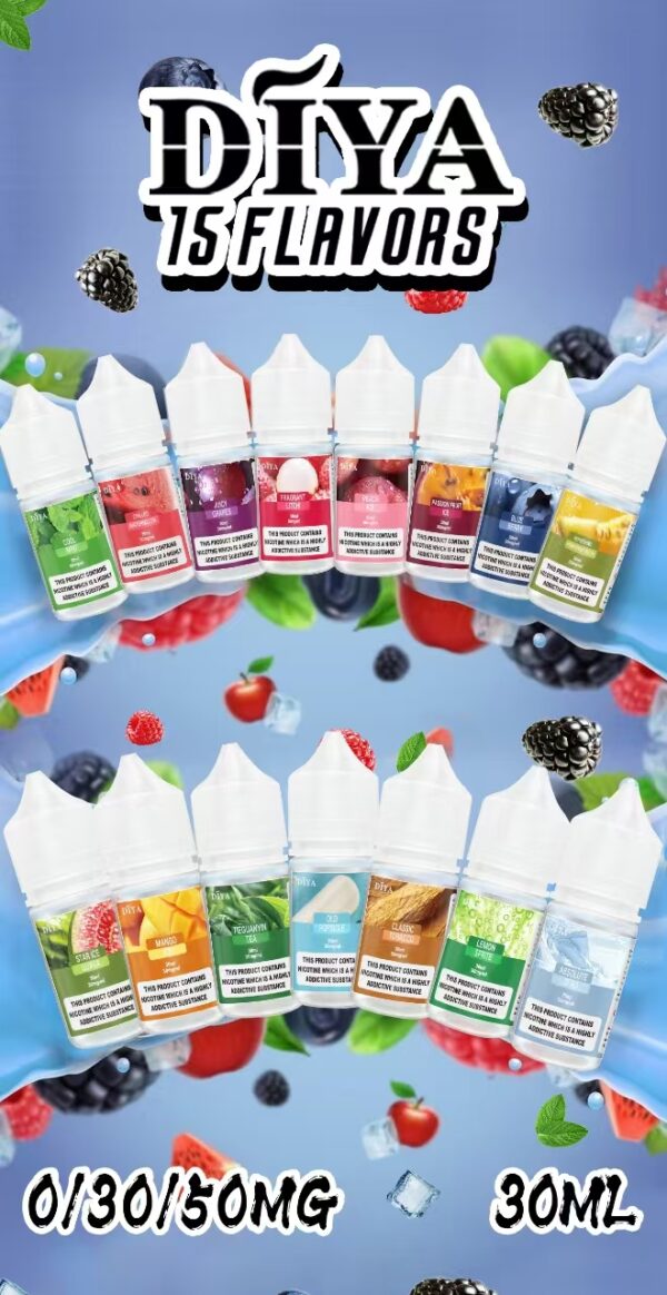 微信图片_20241103223904.jpg DIYA叮啞瓶裝油 /30ML丁亞煙油新品上市强烈推薦